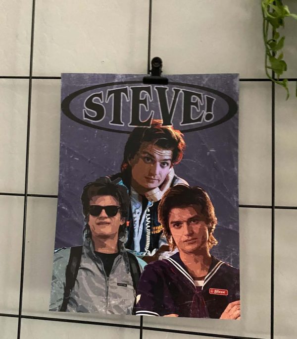 Blue “Steve” Inspired Best Gift For Fan Poster